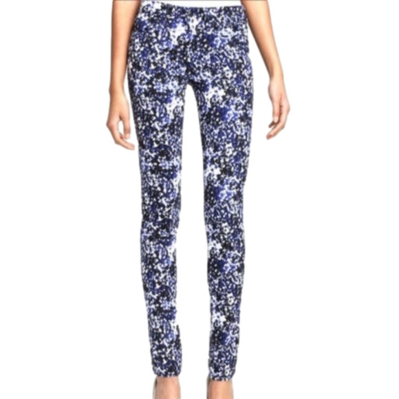 Joe's Jeans Denim - Joe's Jeans Skinny Fit Electric Blue Pop Art 0